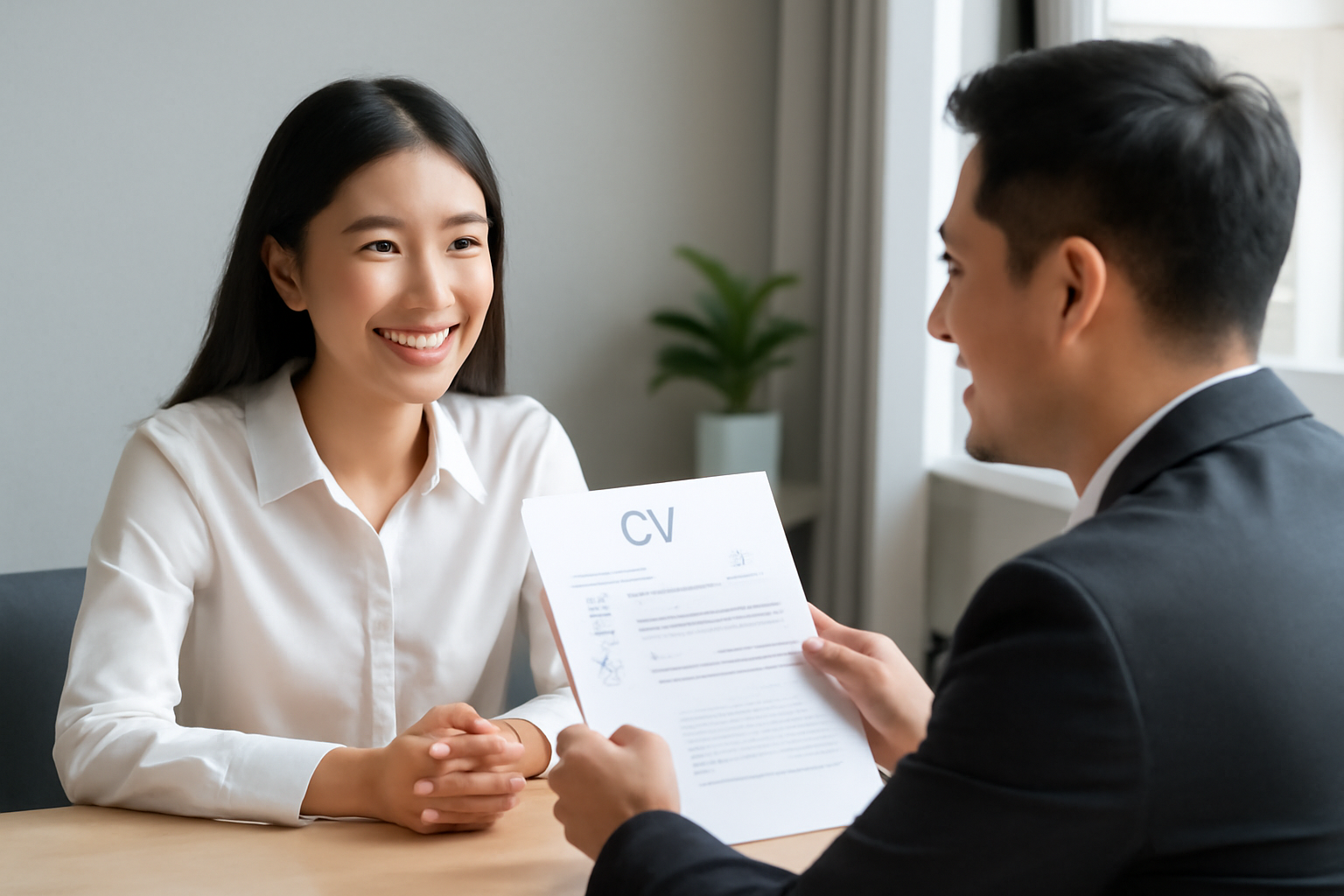 Tampilan Aplikasi proCV Maker di HP